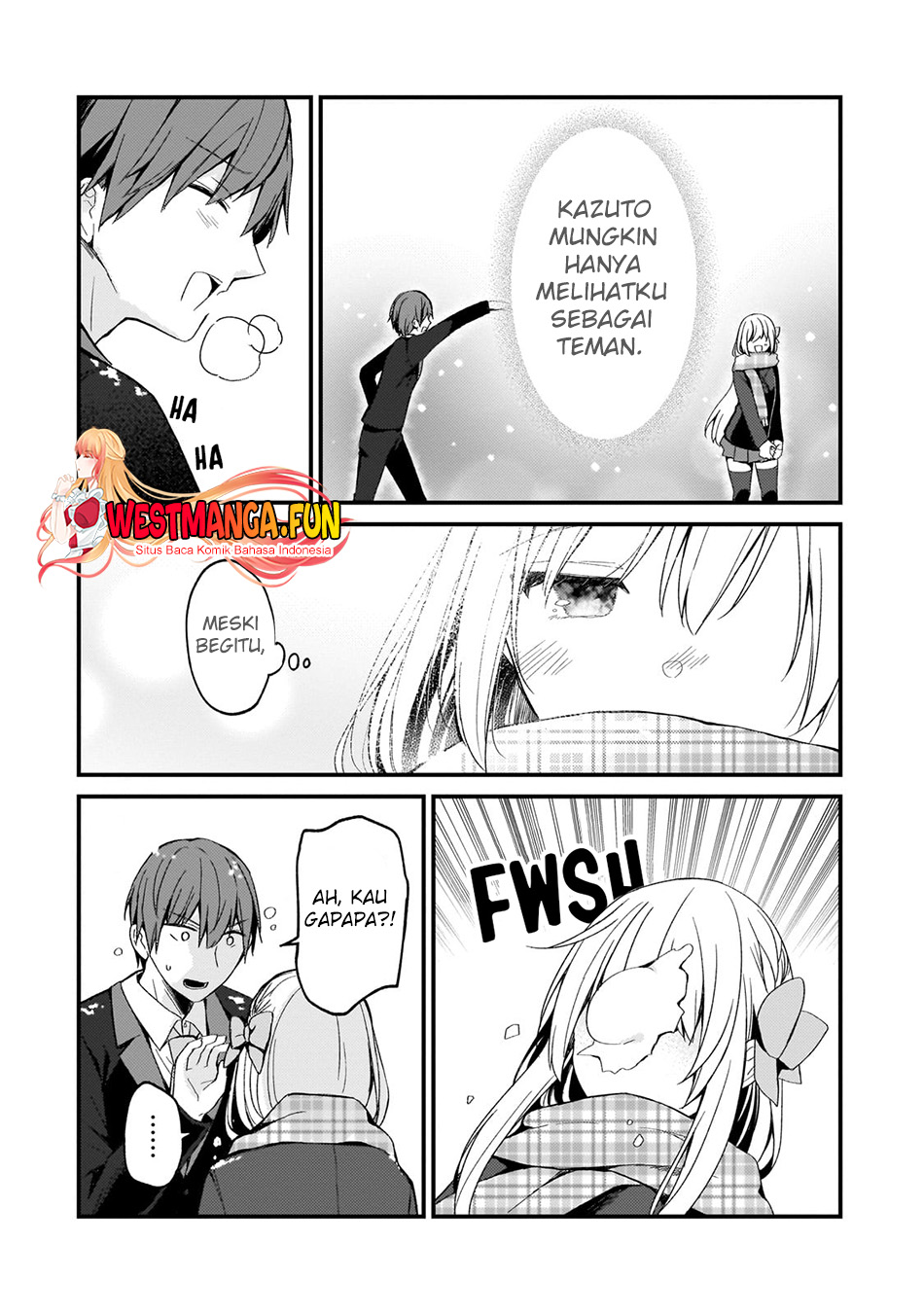 Netoge no Yome ga Ninki Idol datta ken ~Cool-kei no kanojo wa genjitsu demo yome no tsumori de iru~ Chapter 20 Gambar 15