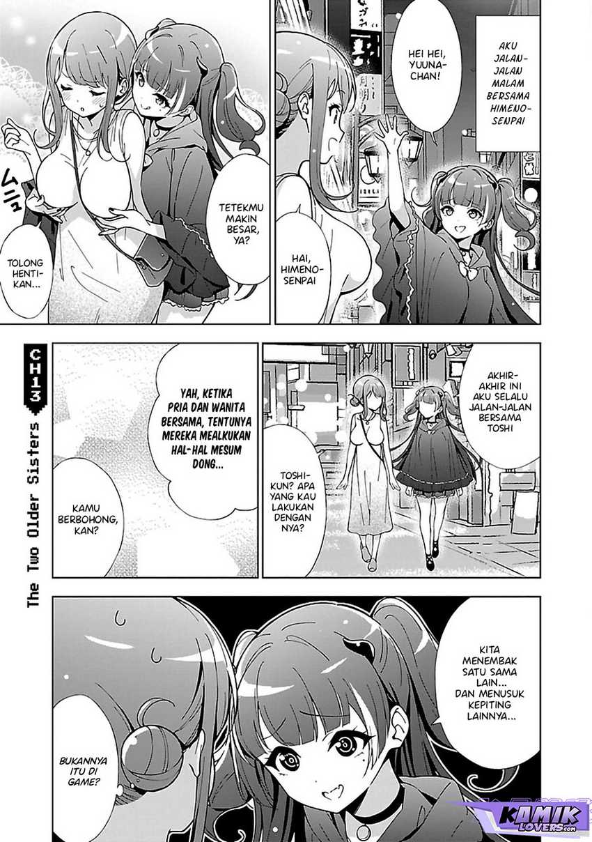Baca Manga Onee-chan wa Game o Suruto Hito ga Kawaru Onee-chan Chapter 13 Gambar 2
