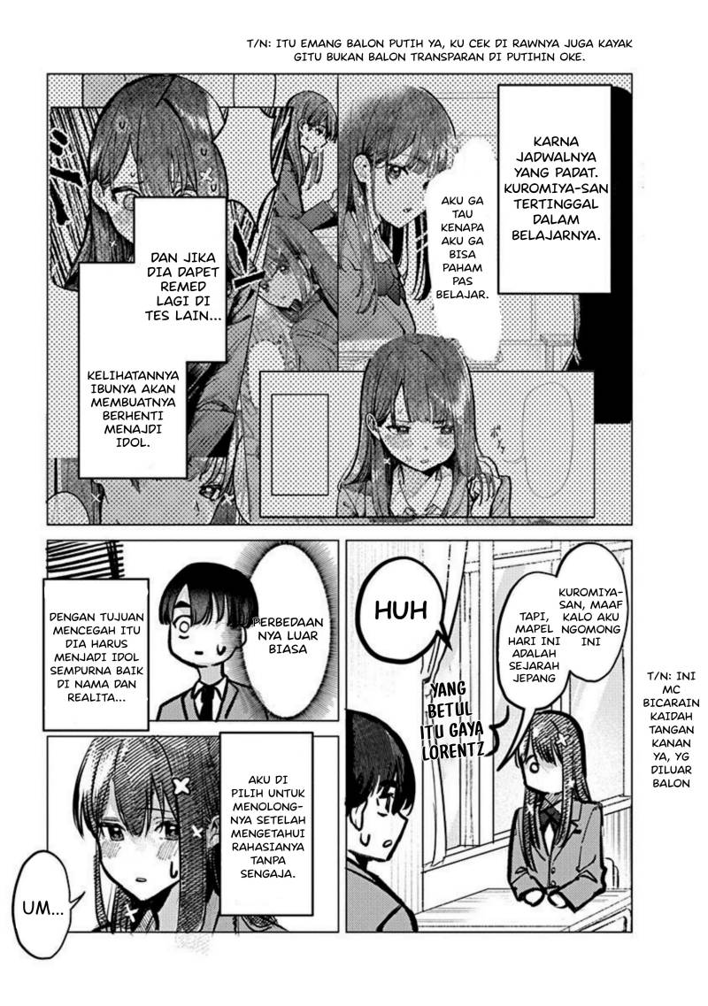 Houkago no Idol ni wa Himitsu ga aru Chapter 02 Gambar 8