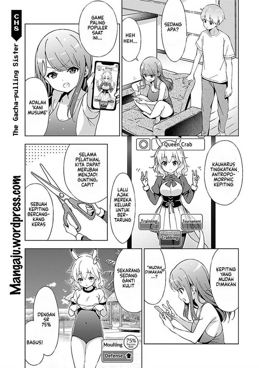 Baca Manga Onee-chan wa Game o Suruto Hito ga Kawaru Onee-chan Chapter 08 Gambar 2