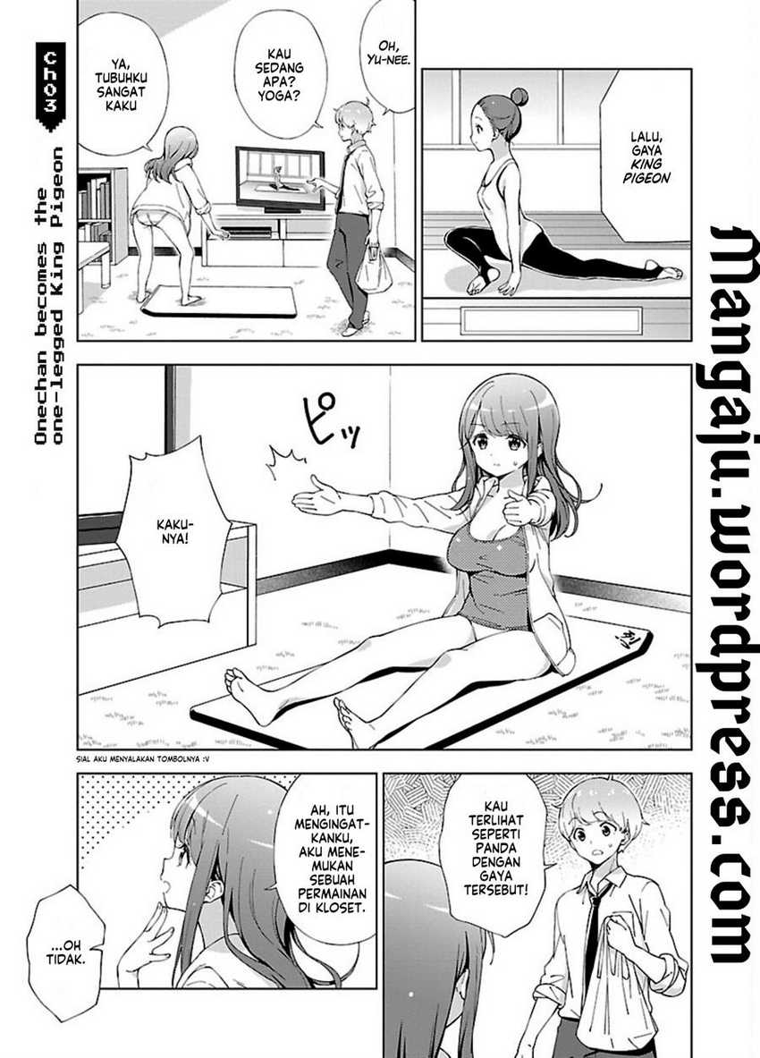 Baca Manga Onee-chan wa Game o Suruto Hito ga Kawaru Onee-chan Chapter 03 Gambar 2
