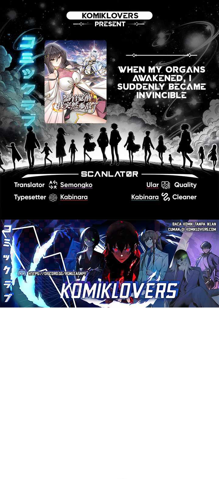 Baca Komik When My Organs Awakened, I Suddenly Became Invincible Chapter 08 Gambar 1