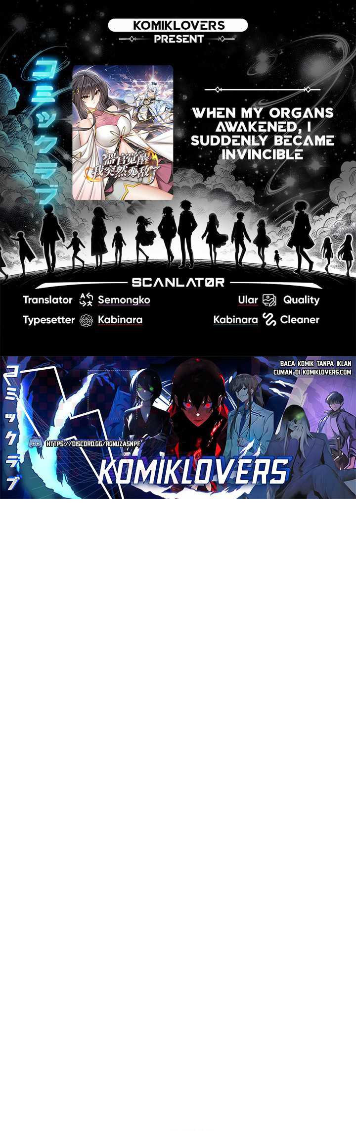 Komik When My Organs Awakened, I Suddenly Became Invincible Chapter 07 gambar nomor 1