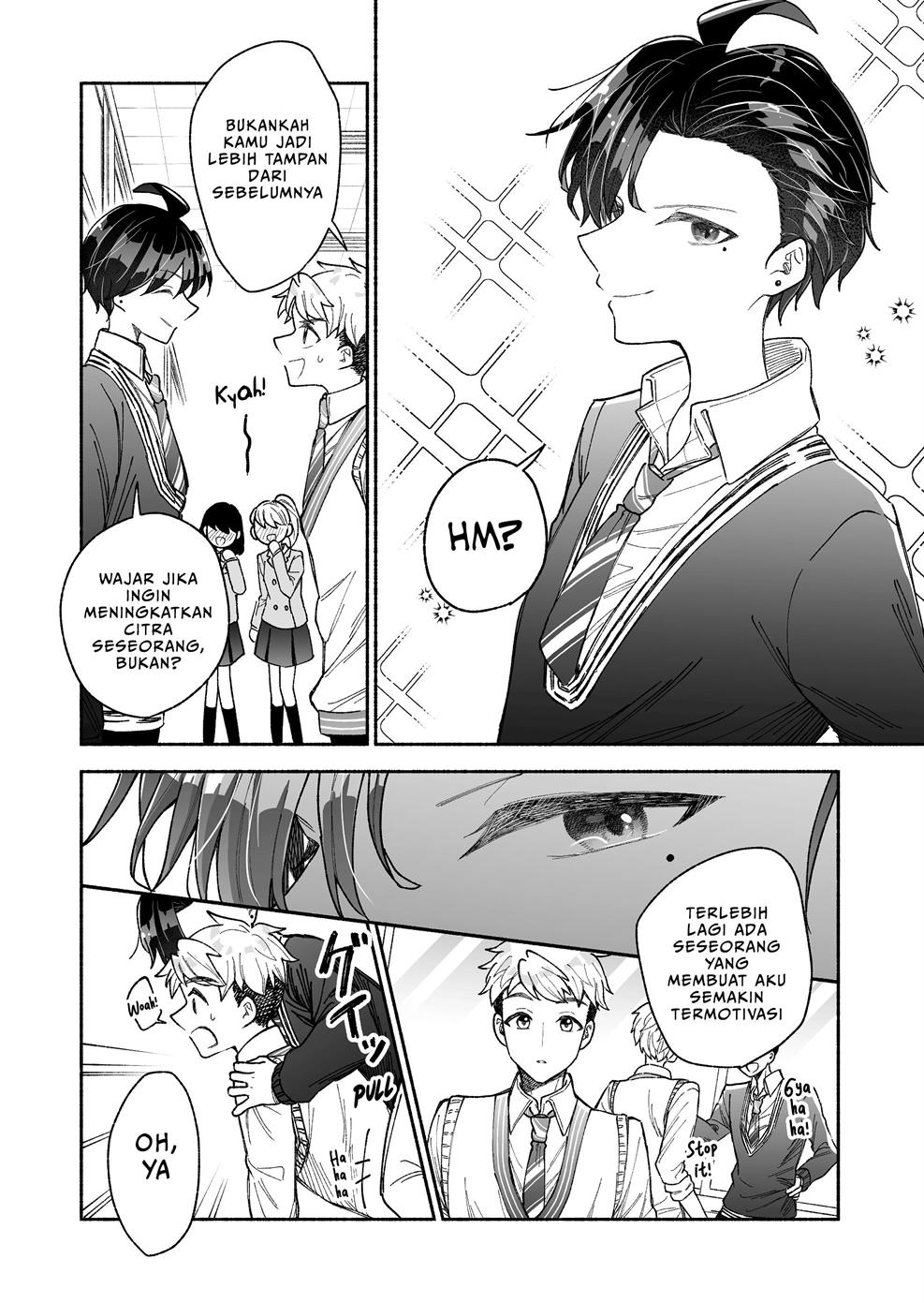 Kakkoii Onnanoko to 12-centi no Yakusoku Chapter 1 Gambar 11