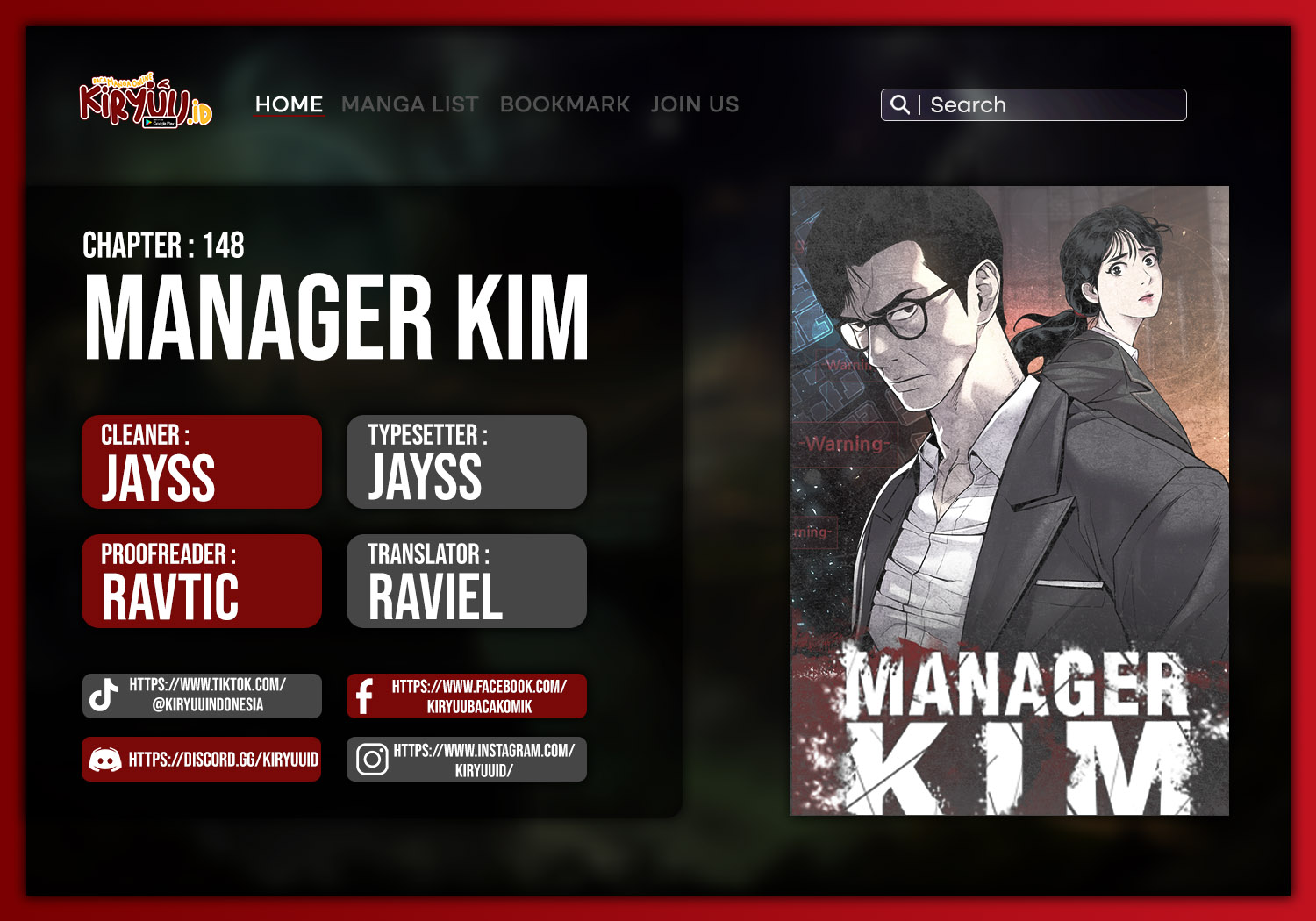 Baca Komik Manager Kim Chapter 148 Gambar 1