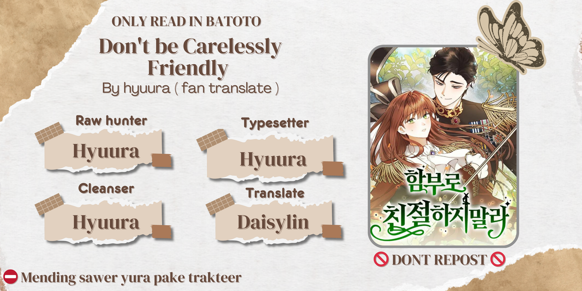 Baca Komik Don’t Be Too Nice Chapter 22 Gambar 1