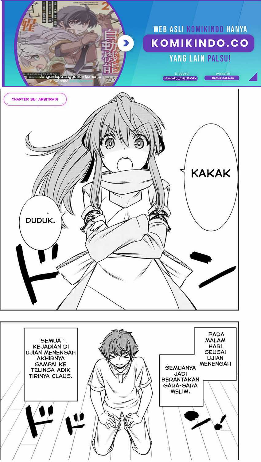 Baca Manga Dame Skill [Auto Mode] ga Kakuseishimashita ~Are, Guild no Scout-san, Ore wo “Iranai”-tte Itte Masendeshita?~ Chapter 36 Gambar 2