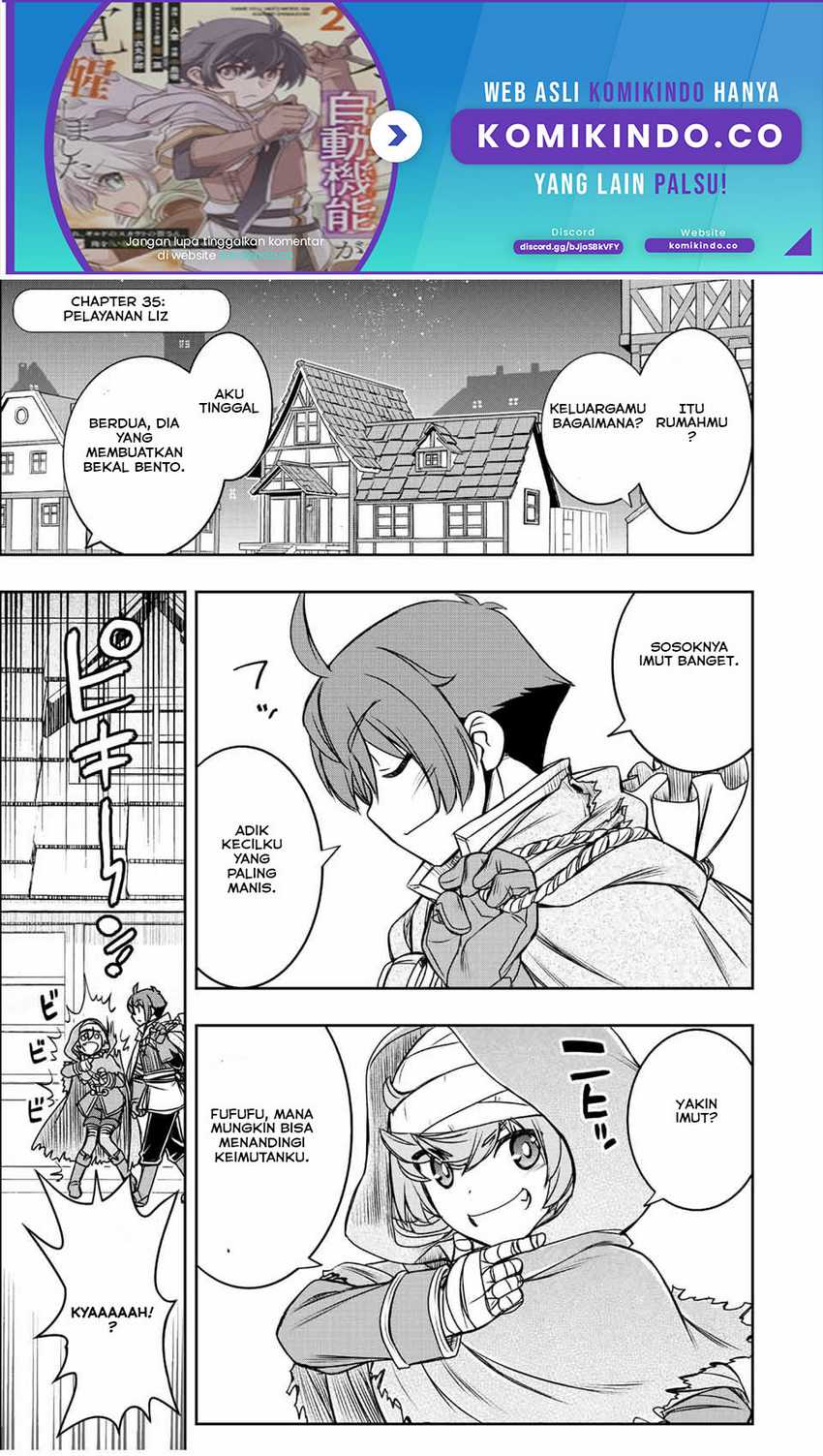 Baca Manga Dame Skill [Auto Mode] ga Kakuseishimashita ~Are, Guild no Scout-san, Ore wo “Iranai”-tte Itte Masendeshita?~ Chapter 35 Gambar 2
