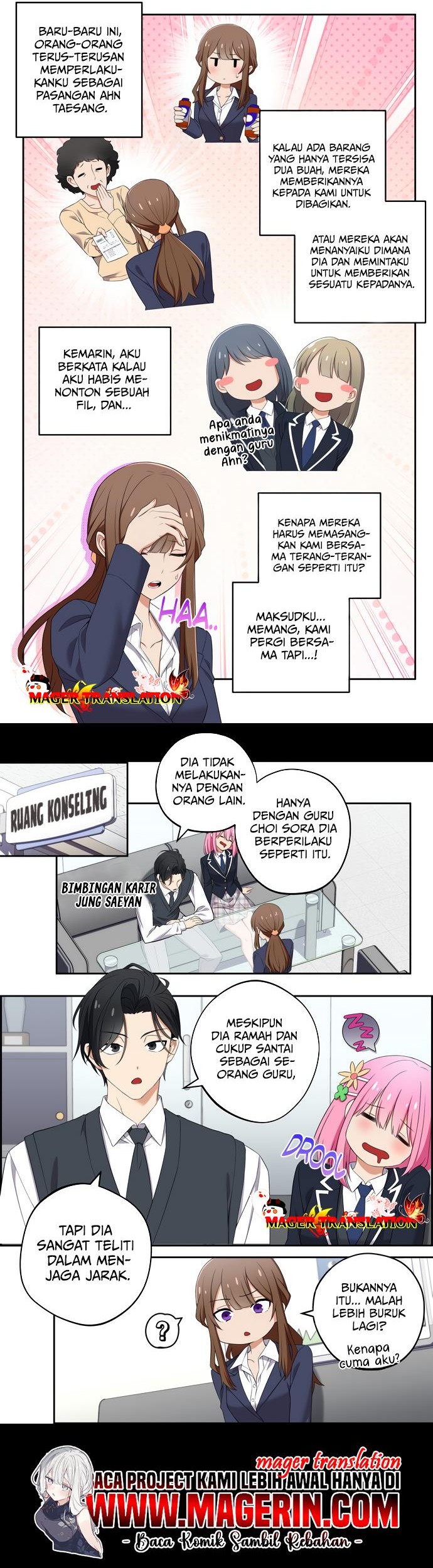 Baca Manhwa We Are Not Dating!! Chapter 10 Gambar 2