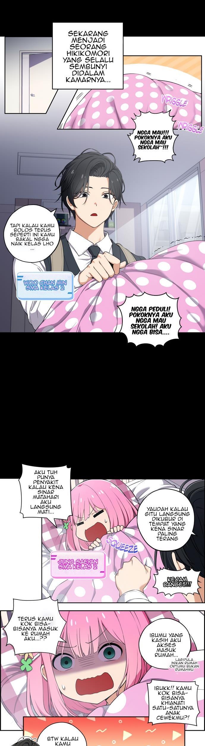 Baca Manhwa We Are Not Dating!! Chapter 01 Gambar 2