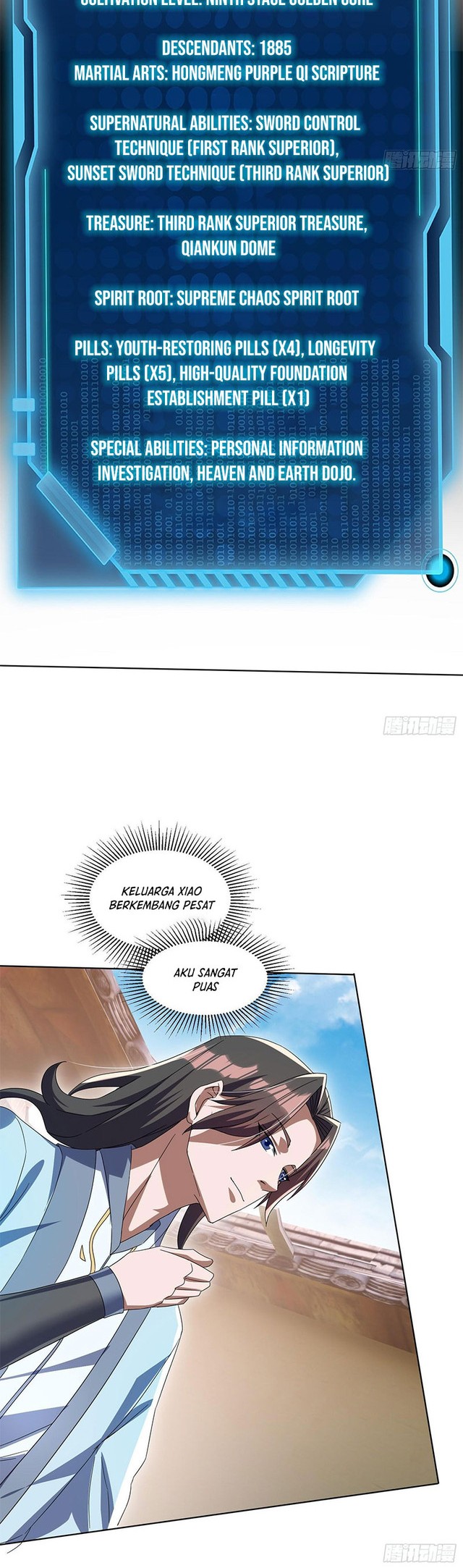 When The System Opens After The Age Of 100, All Grandchildren Kneel Upon The Mountains! Chapter 10 Gambar 29