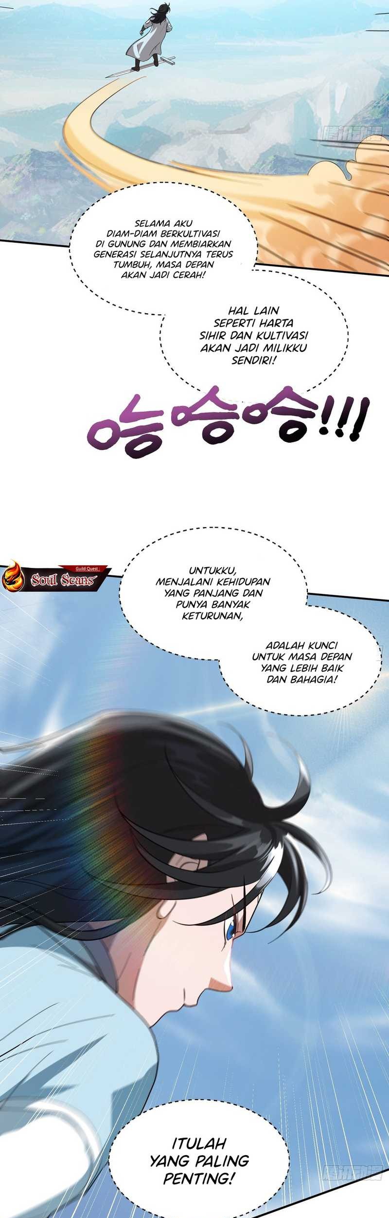 When The System Opens After The Age Of 100, All Grandchildren Kneel Upon The Mountains! Chapter 05 Gambar 8