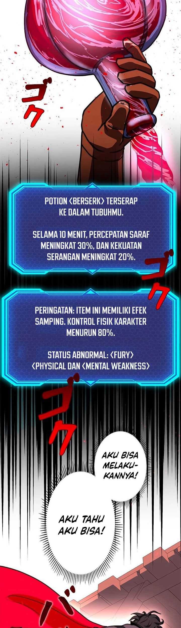 Putting My Life on the Line, I Go All-in on Luck Enhancement Chapter 03 Gambar 57