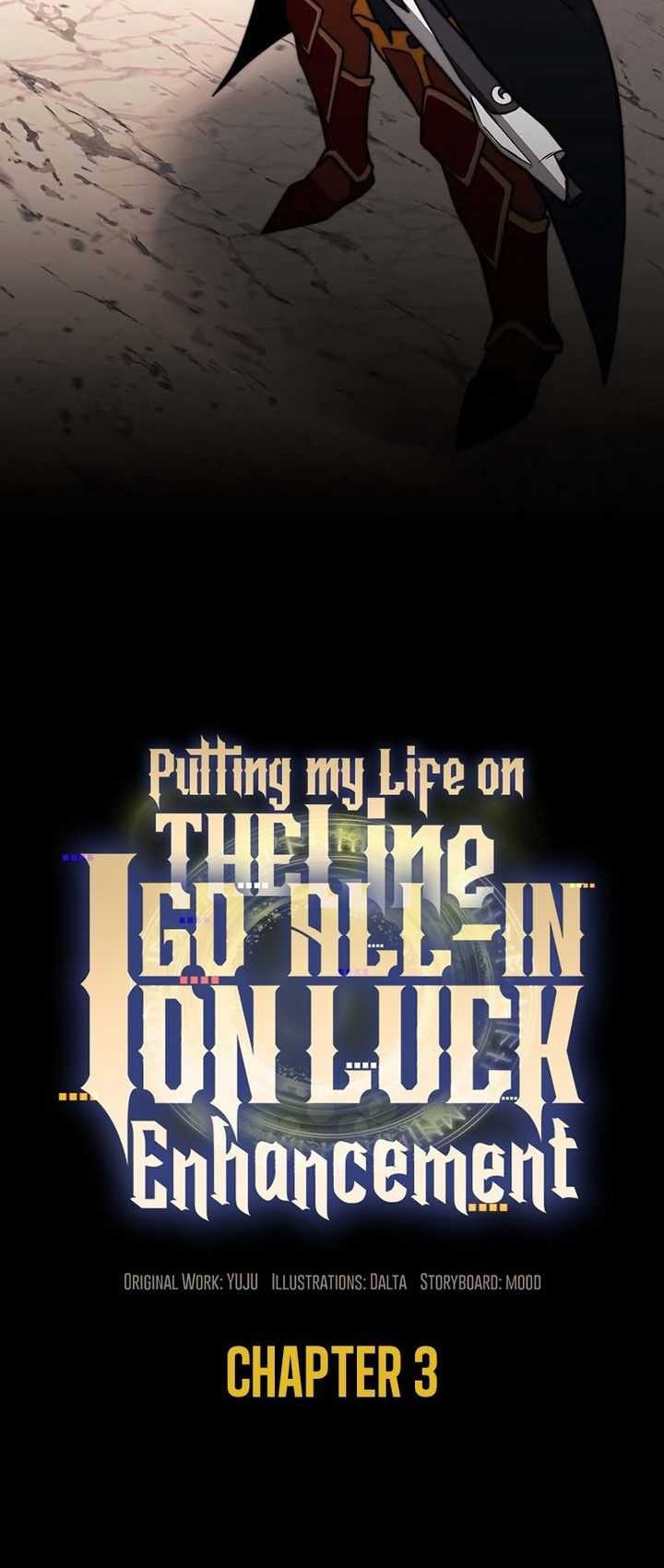 Putting My Life on the Line, I Go All-in on Luck Enhancement Chapter 03 Gambar 20