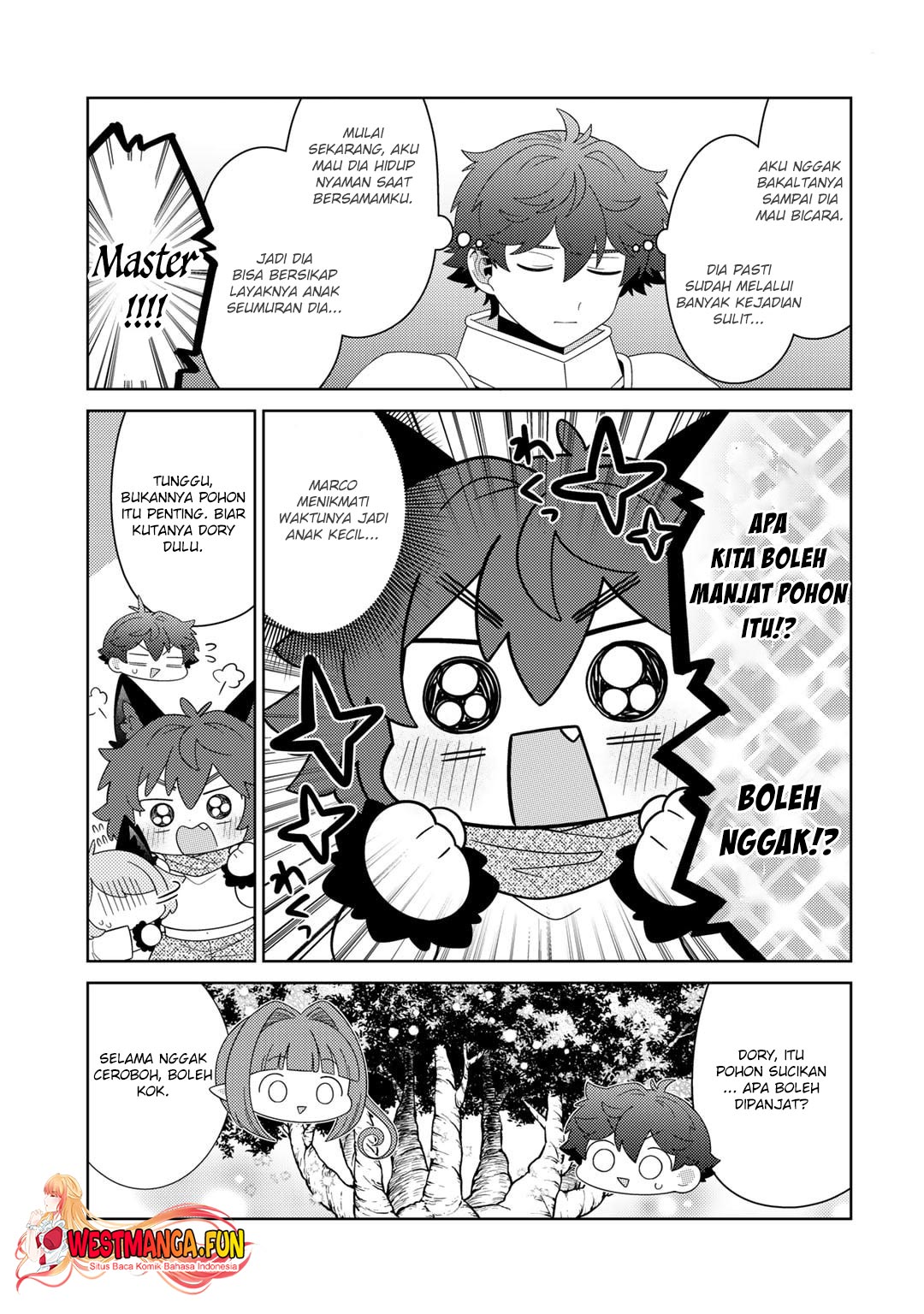 Seirei-tachi no Rakuen to Risou no Isekai Seikatsu Chapter 65 Gambar 20