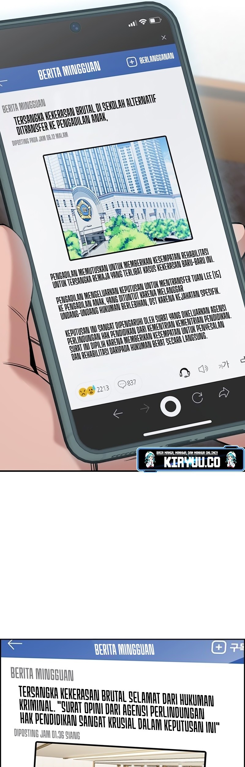 True Education Chapter 139 Gambar 56