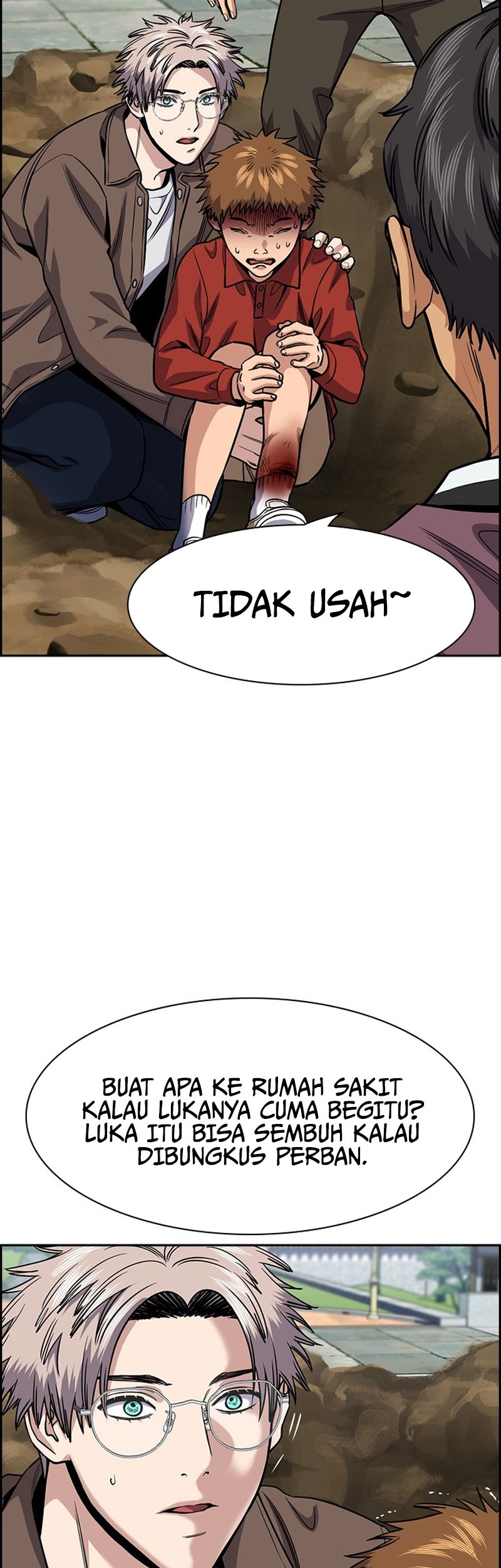 True Education Chapter 137 Gambar 55