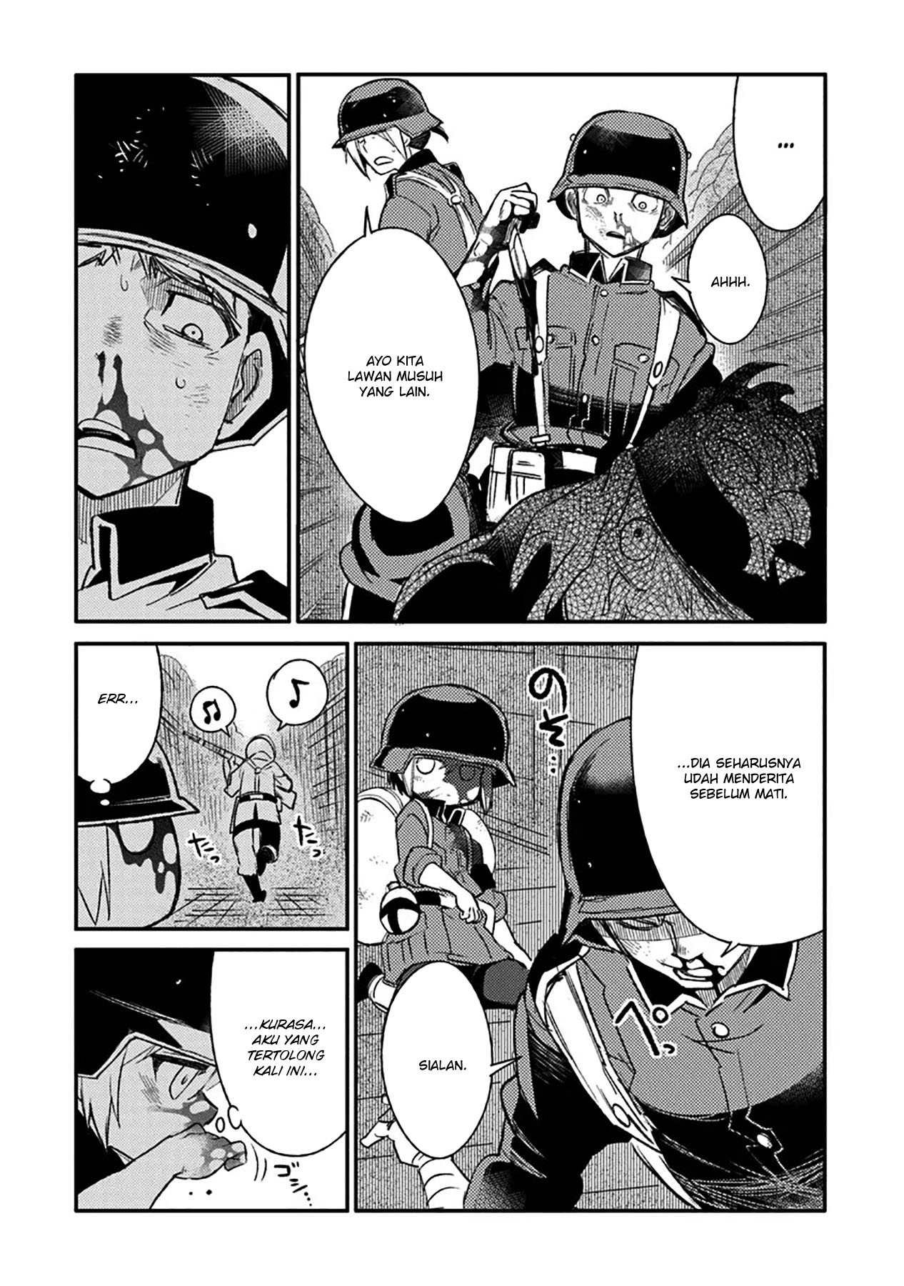 TS Eiseihei-san no Senjou Nikki Chapter 10 Gambar 9