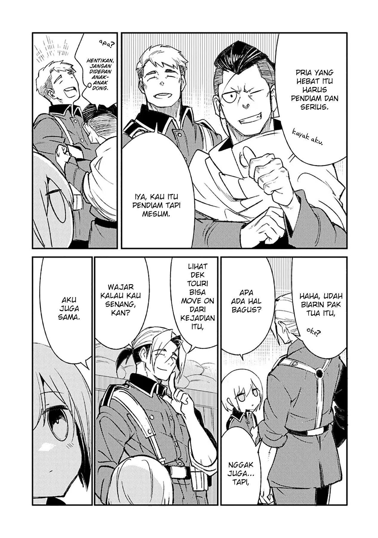 TS Eiseihei-san no Senjou Nikki Chapter 09 Gambar 12
