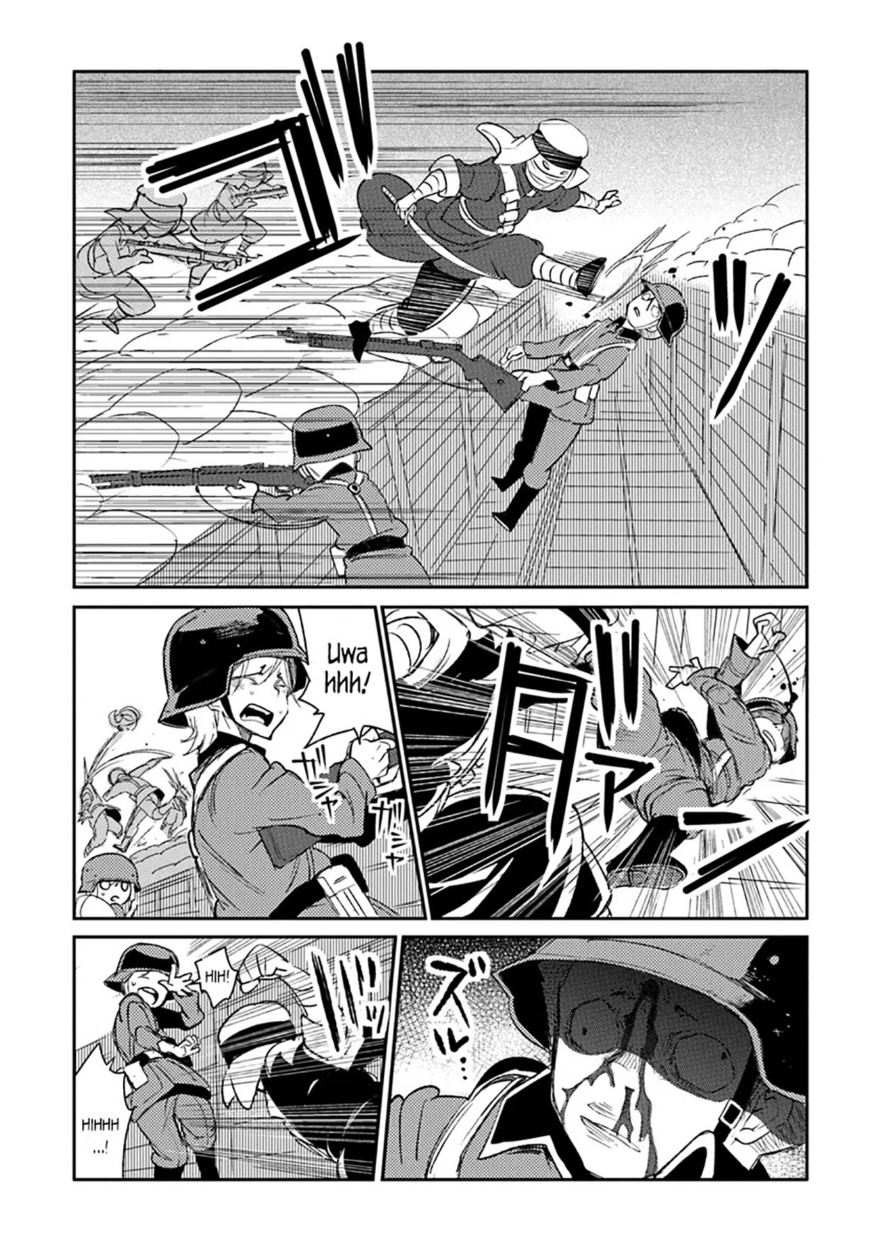 TS Eiseihei-san no Senjou Nikki Chapter 09 Gambar 41