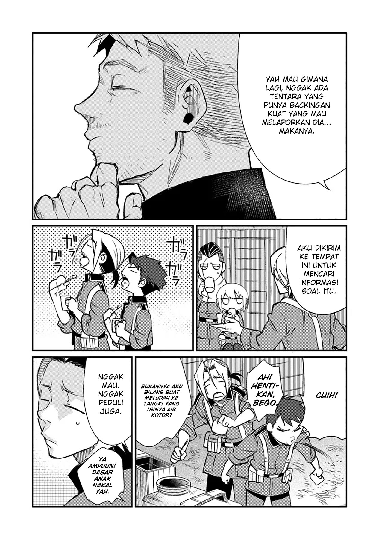 TS Eiseihei-san no Senjou Nikki Chapter 09 Gambar 6