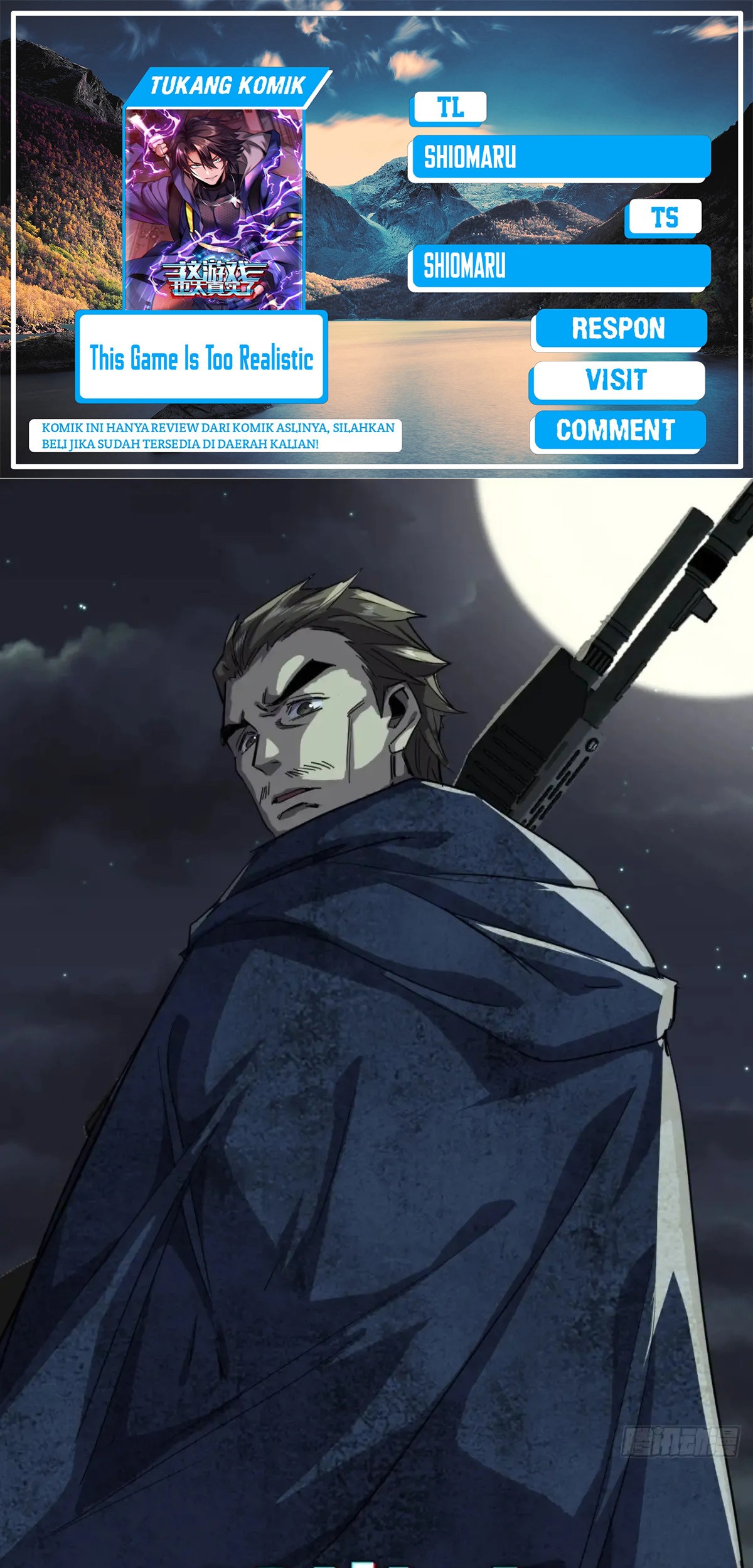 Komik This Game Is Too Realistic Chapter 84 gambar nomor 1