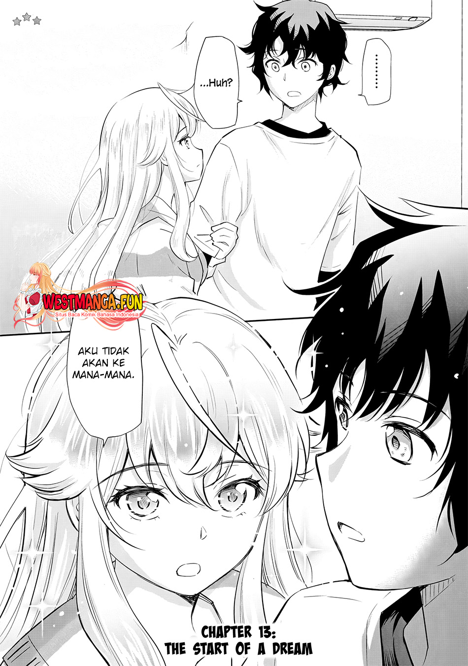Baca Manga Isshou Hatarakitakunai Ore ga Classmate no Daininki Idol ni Natsukaretara Chapter 13 Gambar 2