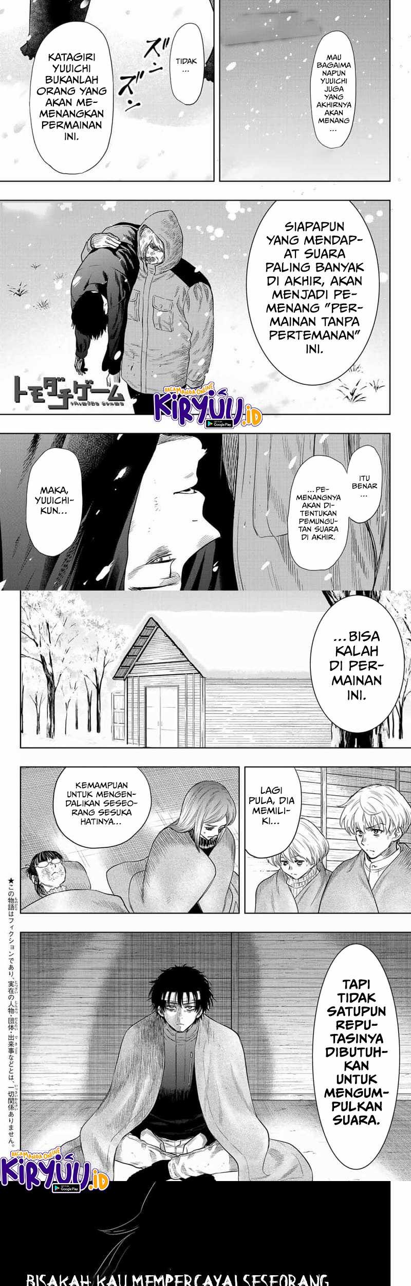 Baca Manga Tomodachi Game Chapter 112 Gambar 2