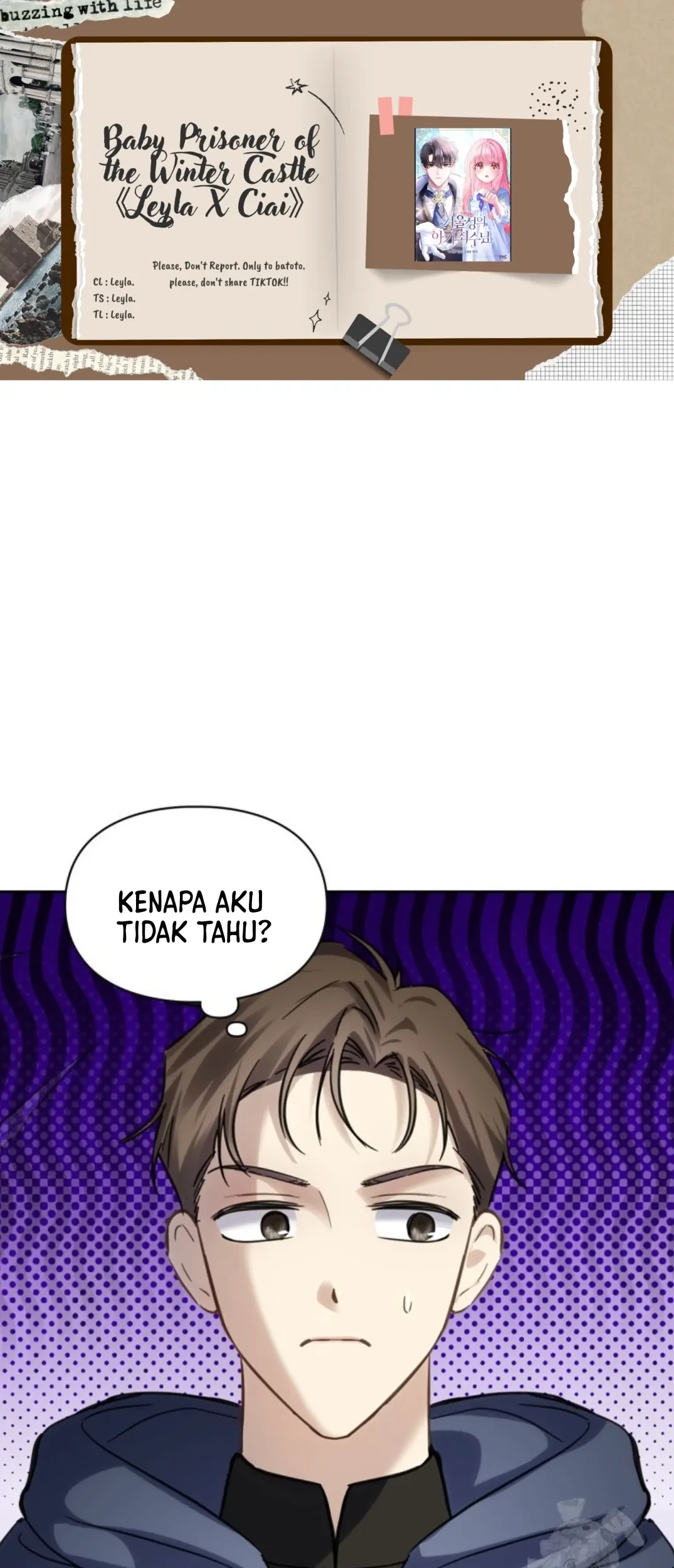 Baca Komik Baby Prisoner of Winter Castle Chapter 15 Gambar 1