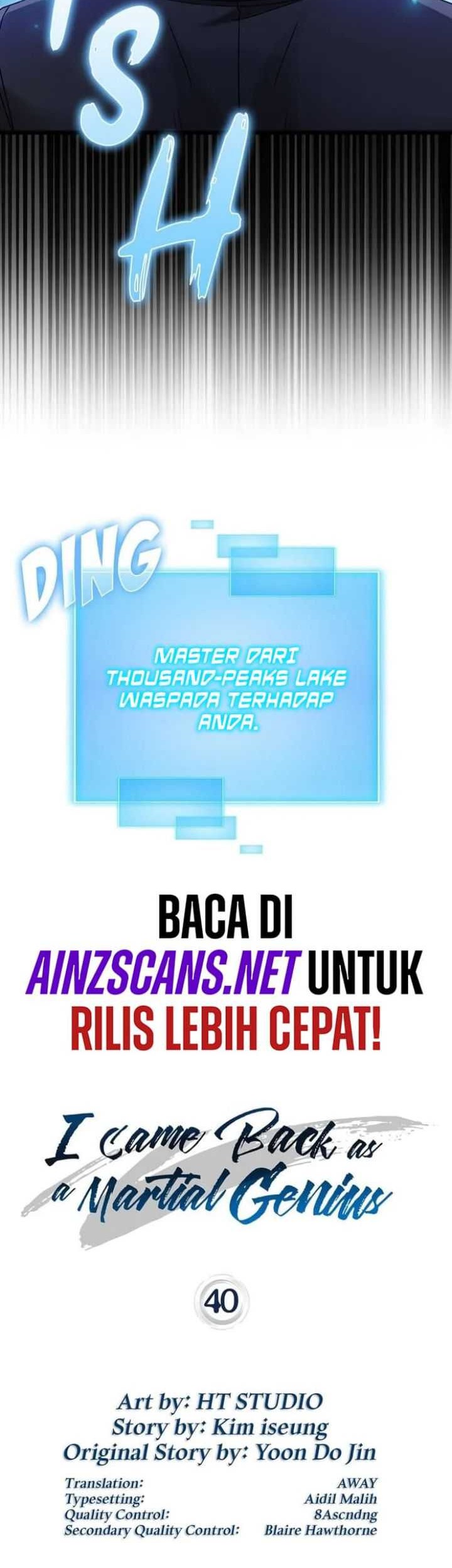 Return Of The Martial Arts Genius Chapter 40 Gambar 5