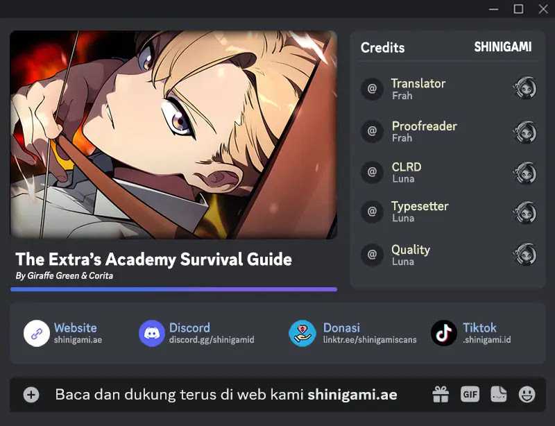 Baca Komik The Extra’s Academy Survival Guide Chapter 38 Gambar 1