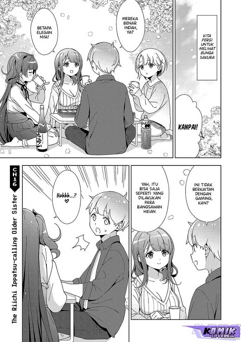 Baca Manga Onee-chan wa Game o Suruto Hito ga Kawaru Onee-chan Chapter 17 Gambar 2