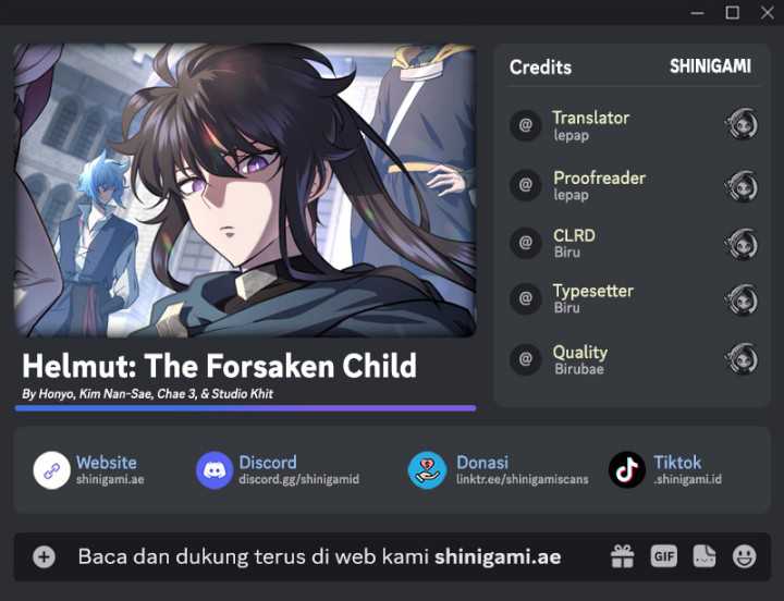 Baca Komik Helmut: The Forsaken Child Chapter 81 Gambar 1