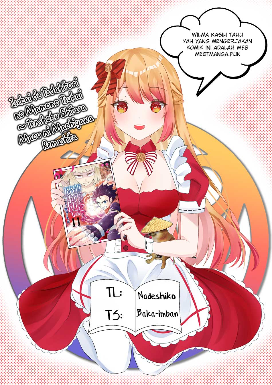 Isekai de tadahitori no mamono tsukai ~ tenshoku shitara maou ni machigawa remashita Chapter 54.2 Gambar 3