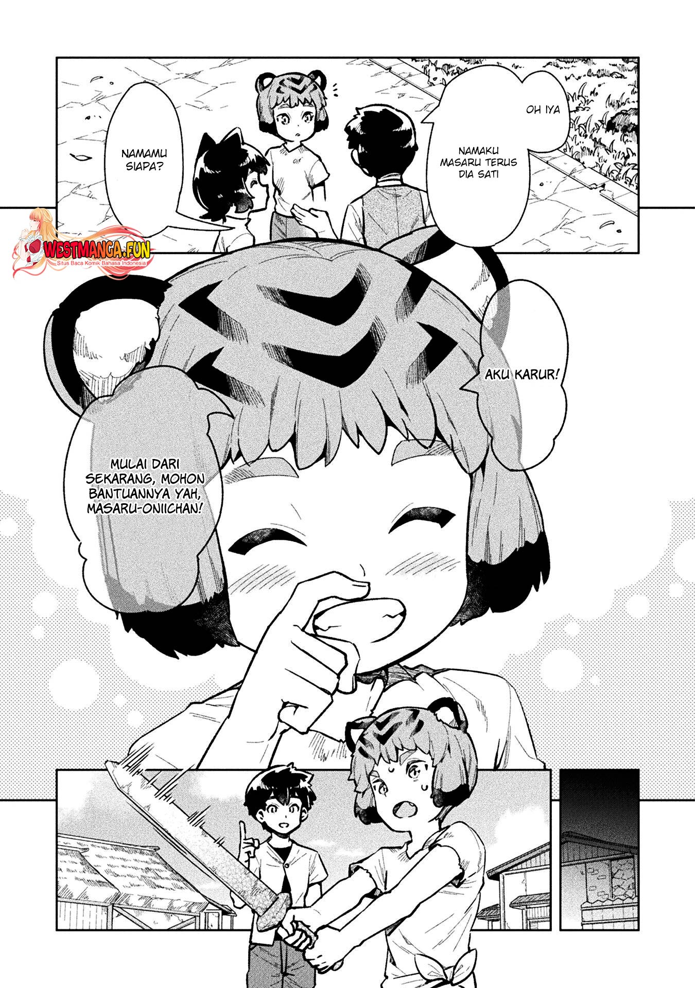 NEET dakedo Hello Work ni Ittara Isekai ni Tsuretekareta Chapter 59 Gambar 40