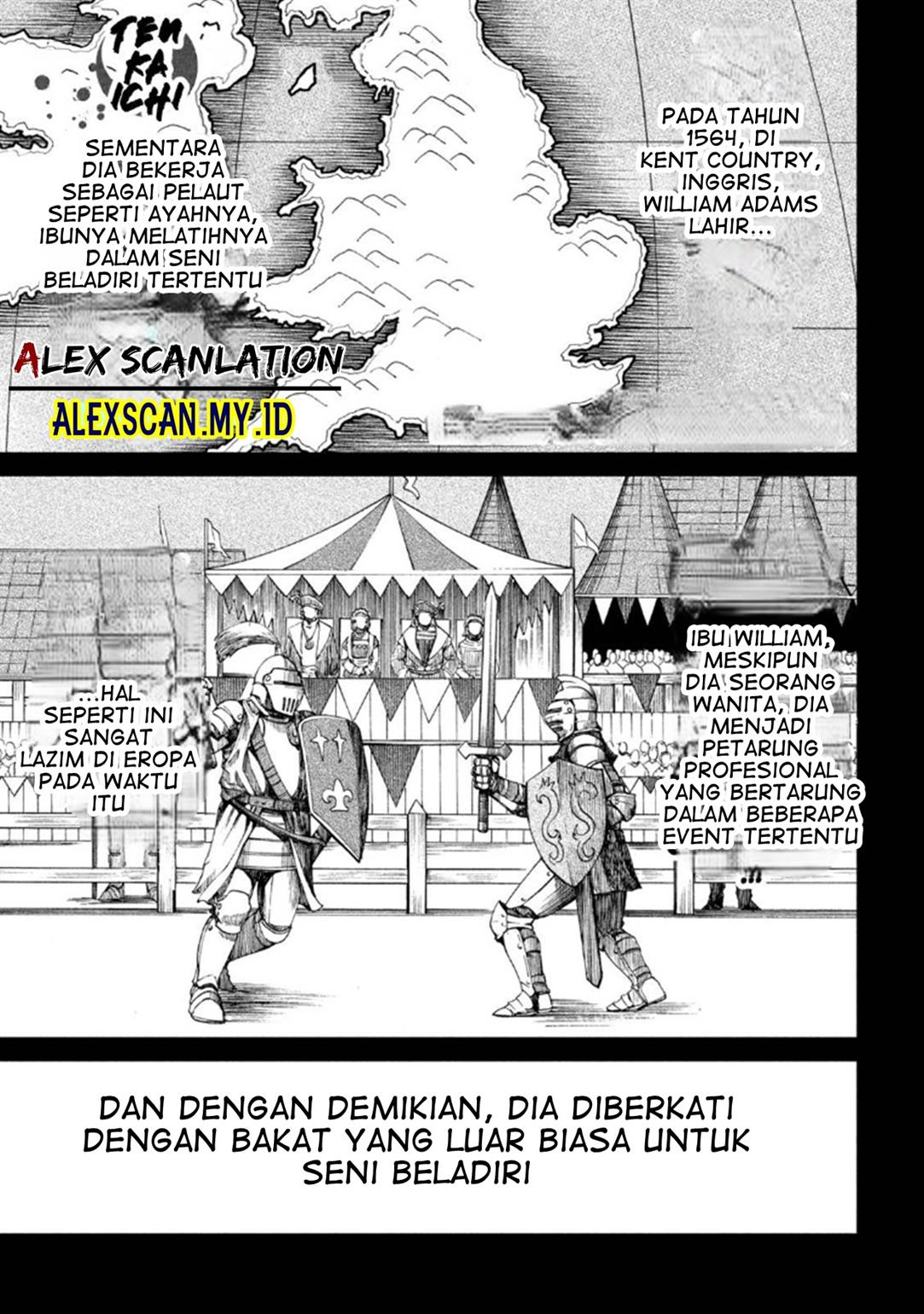 Baca Manga Tenkaichi – Nihon Saikyou Bugeisha Ketteisen Chapter 15 Gambar 2