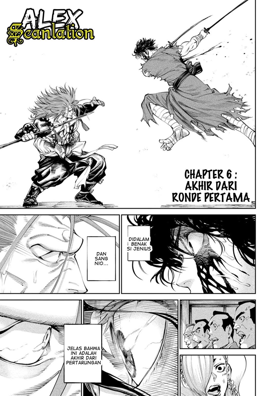 Baca Manga Tenkaichi – Nihon Saikyou Bugeisha Ketteisen Chapter 06 Gambar 2