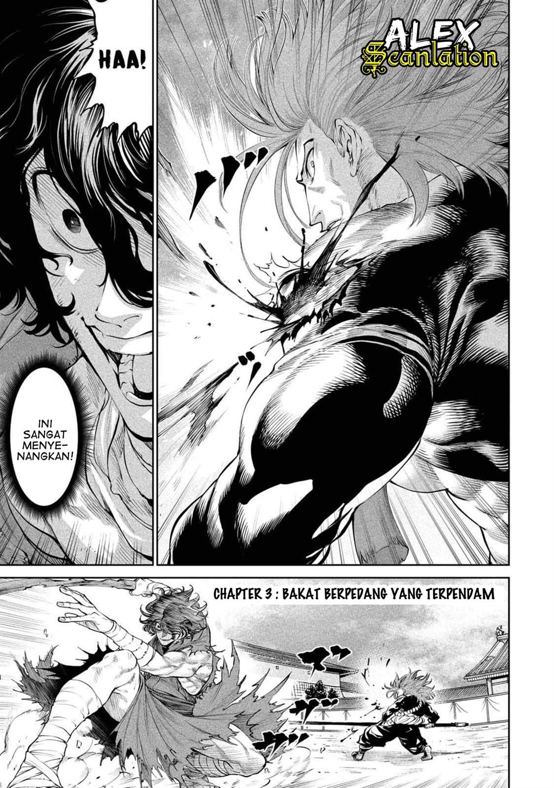 Baca Manga Tenkaichi – Nihon Saikyou Bugeisha Ketteisen Chapter 03 Gambar 2