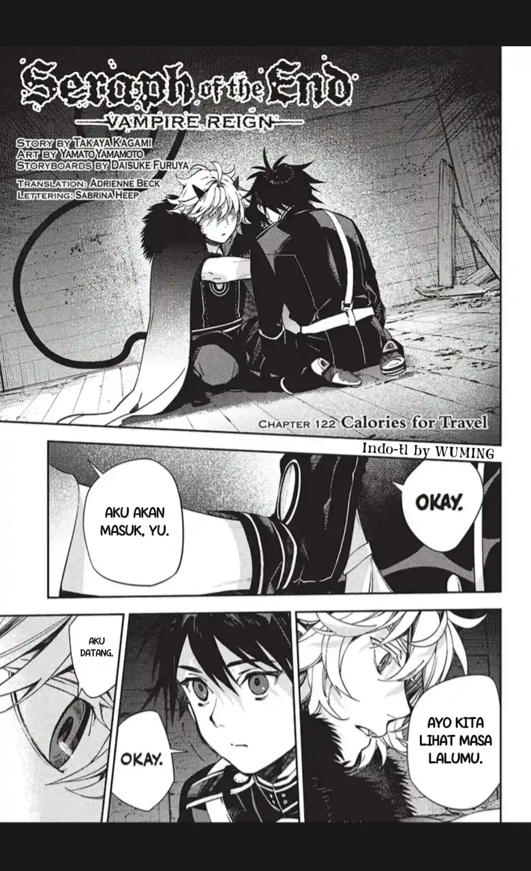 Baca Komik Owari no Seraph Chapter 122 Gambar 1
