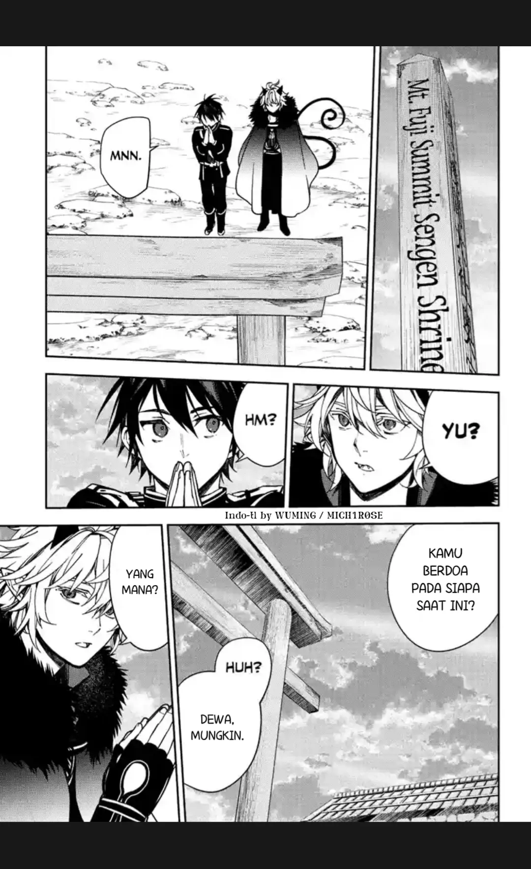 Owari no Seraph Chapter 121 Gambar 13