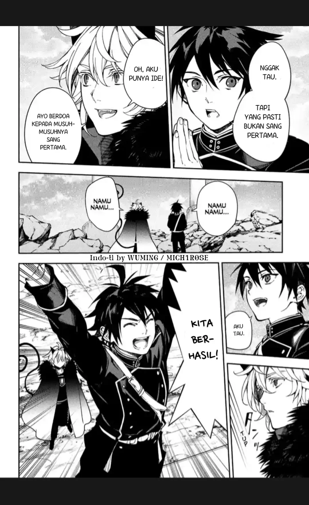 Owari no Seraph Chapter 121 Gambar 14