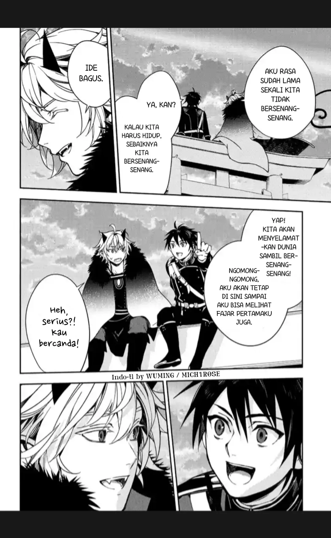 Owari no Seraph Chapter 121 Gambar 20