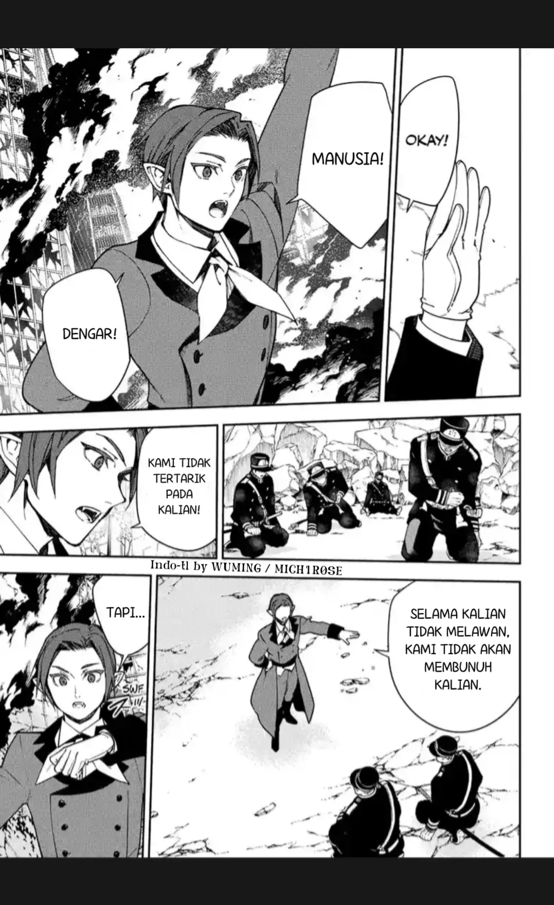 Owari no Seraph Chapter 121 Gambar 27