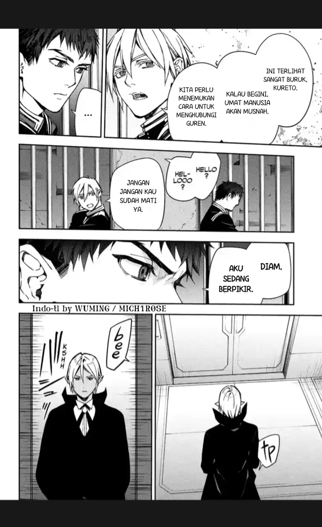 Owari no Seraph Chapter 121 Gambar 32