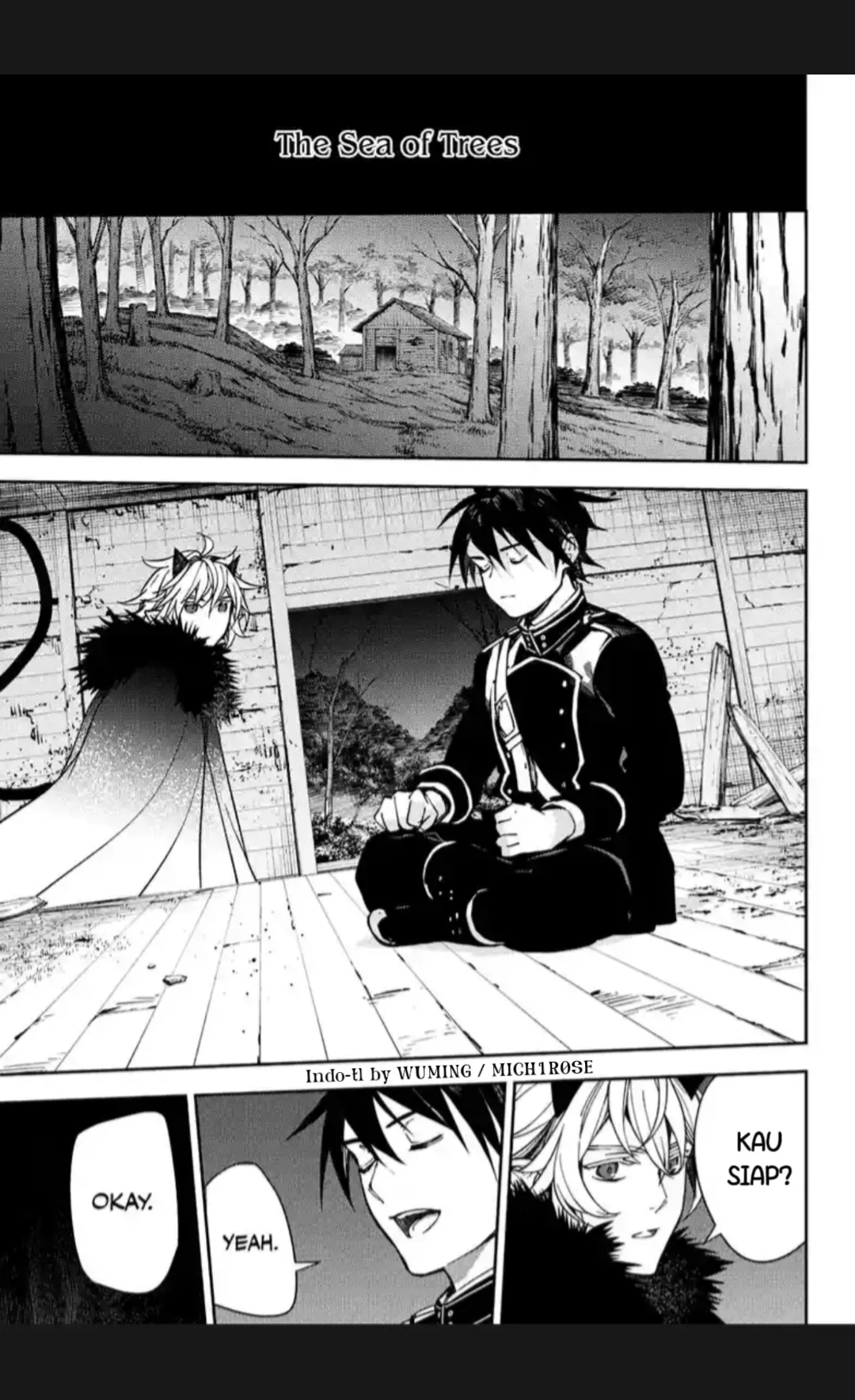Owari no Seraph Chapter 121 Gambar 37