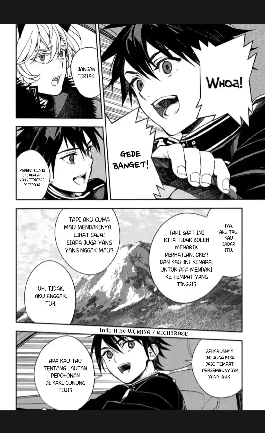 Owari no Seraph Chapter 121 Gambar 4