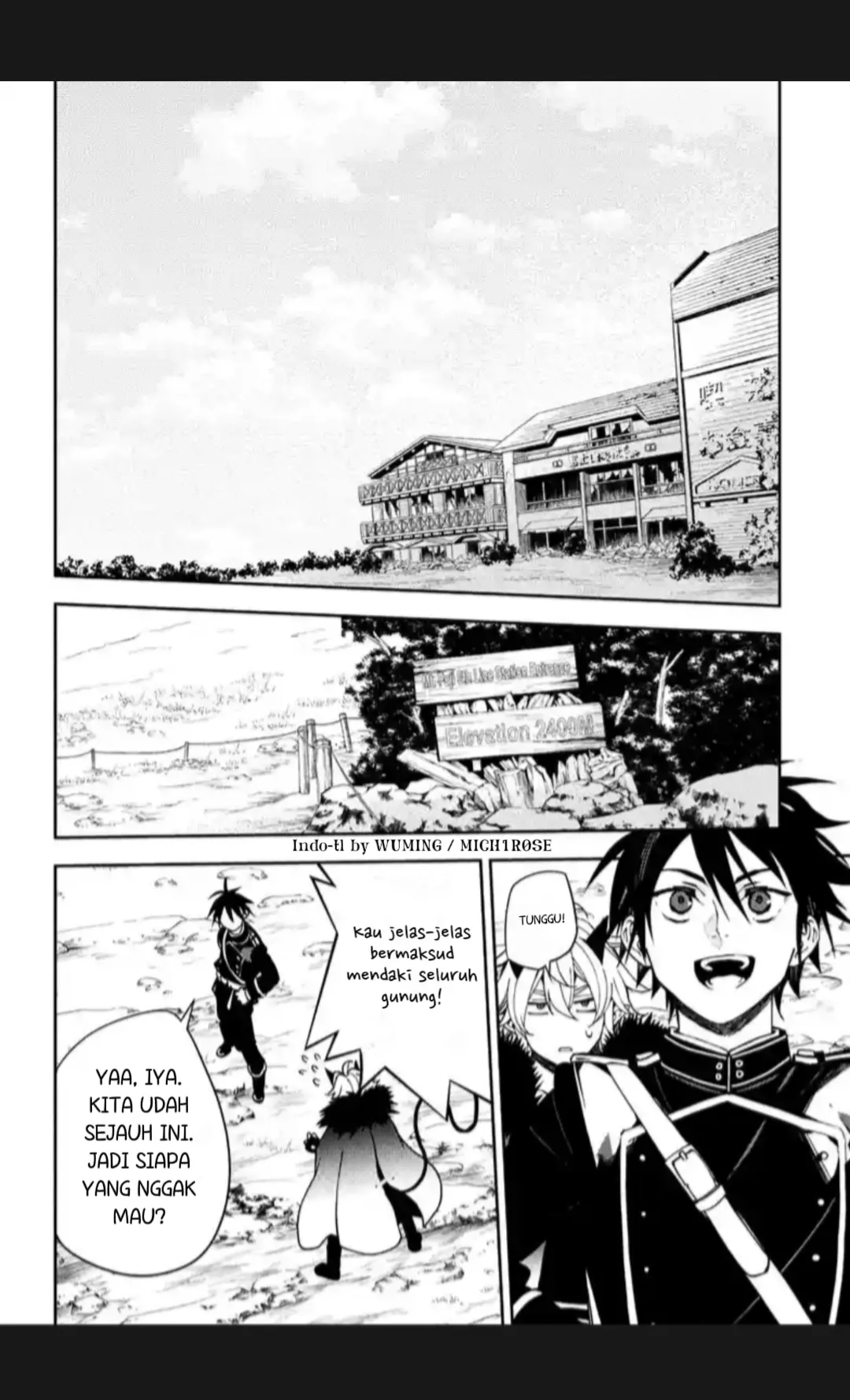 Owari no Seraph Chapter 121 Gambar 6