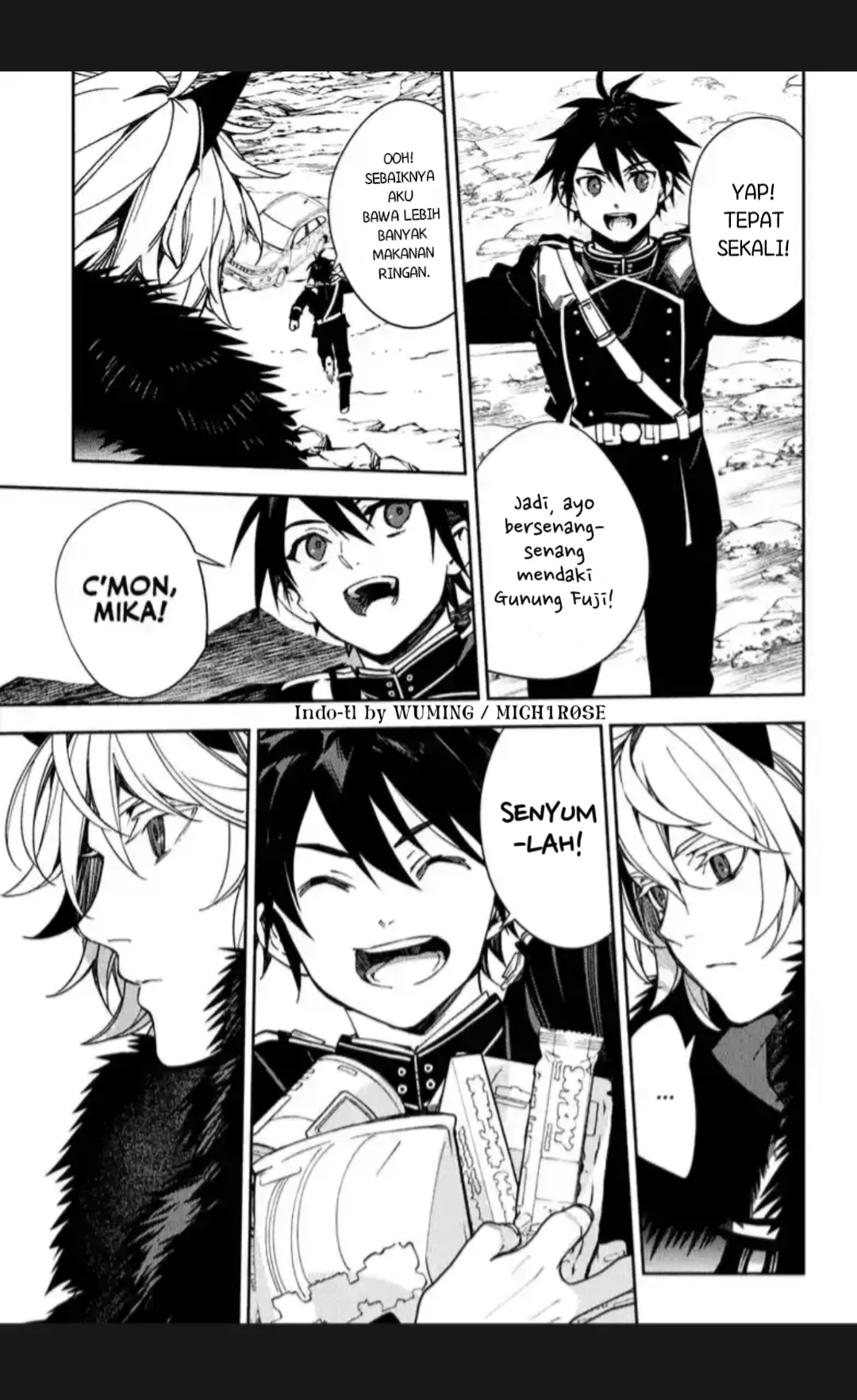 Owari no Seraph Chapter 121 Gambar 9