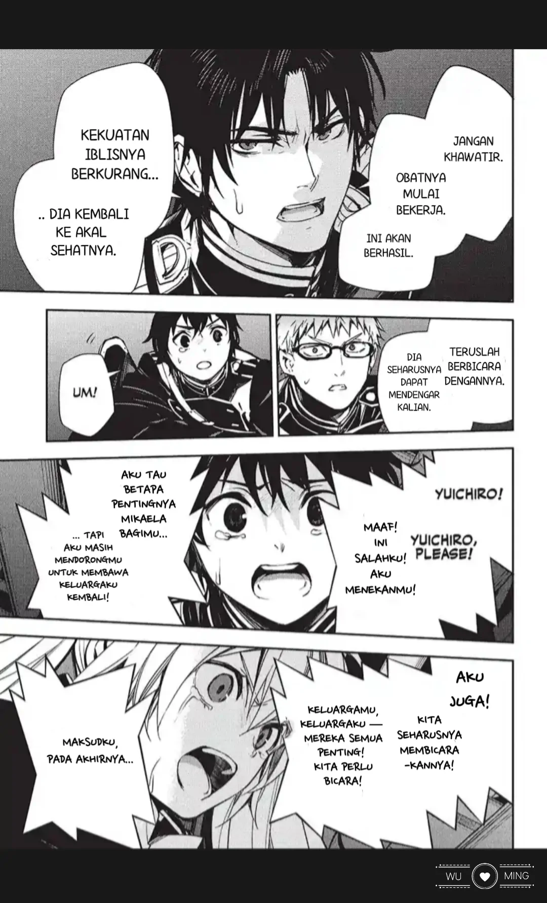 Owari no Seraph Chapter 118 Gambar 19