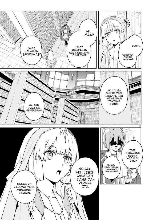 Majutsushi Kunon wa Miete Iru Chapter 25.1 Gambar 4